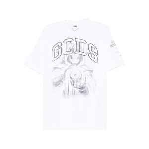 Gcds White T-Shirts & Vests - T-Shirts Men